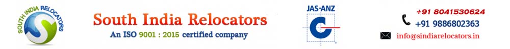 South India Relocators | Call Us : +91-8041530624 / 9886802363